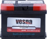VESNA 62 Ah/12V En600a Premium Euro(0)